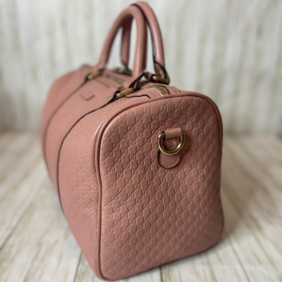 🎀Gucci Guccissima Medium Joy Boston Dusty Pink🎀 - Picture 2 of 11
